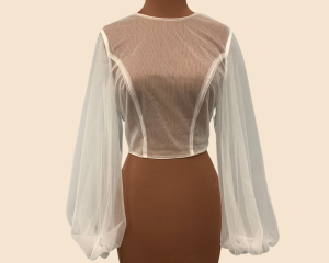 ACC69 – Sheer Illusion Modesty Panel - Bridal Provisions, a