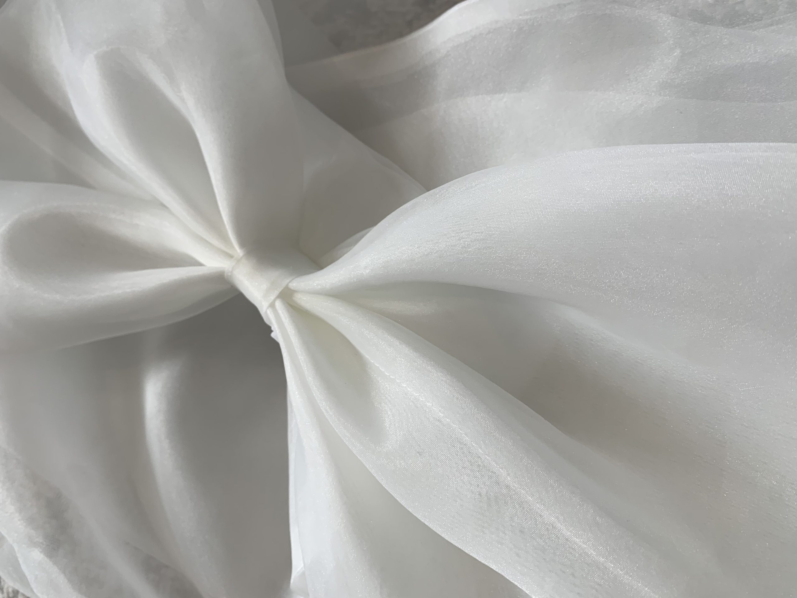 ACC39-3 - Sheer Organza Bow **RESTOCKED 6-30-25**