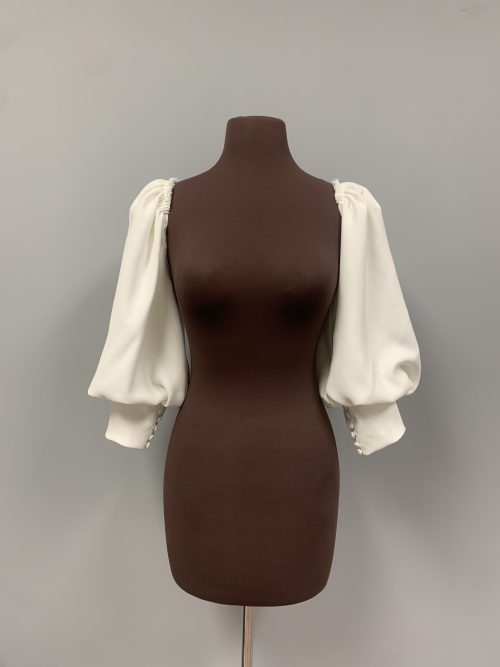 ACC103 - CREPE 3/4 BISHOP SLEEVES