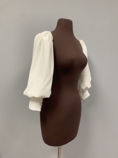 ACC103 - CREPE 3/4 BISHOP SLEEVES - Image 4