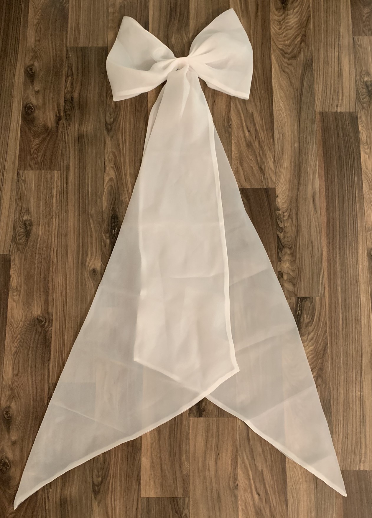 ACC39-3 - Sheer Organza Bow **RESTOCKED 6-30-25** - Image 3