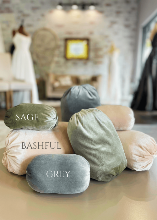 ***NEW COLORS!! ***  Gown Bolster Pillows - set of 3 - Image 5