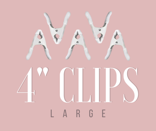 Large Fitting Clips  **New Batch 7-1-25 / Extra Strong Hold**