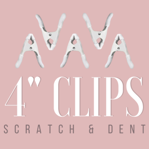 Scratch 'n Dent 4" Large Fitting Clips