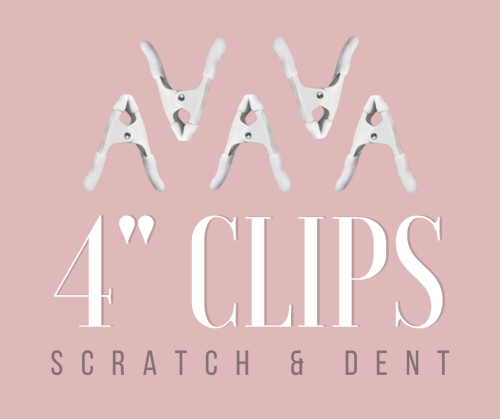 Scratch 'n Dent 4" Large Fitting Clips