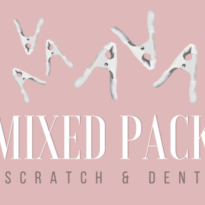 Scratch & Dent Mixed Clip Pack - 3 Large + 3 Small