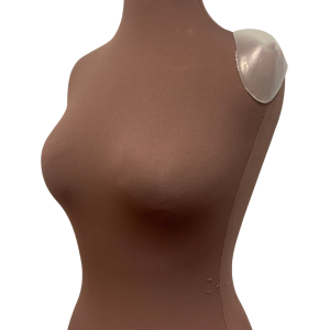 ACC87 Adhesive Silicone Clear Shoulder Pads