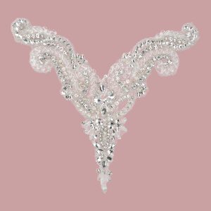 ACC43 Neckline Beading - Rhinestone