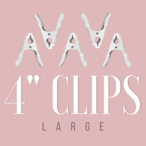 Large Fitting Clips - EXTRA STRONG HOLD - RESTOCKED 7/23/26