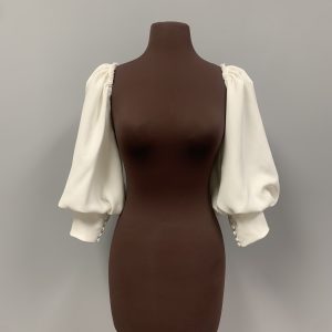 ACC103 - CREPE 3/4 BISHOP SLEEVES