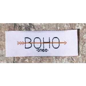 Boho, garment labels