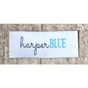 Harper Blue, garment labels